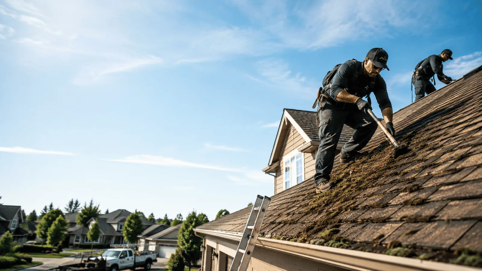 Roof Moss Removal in Edina, MN near me